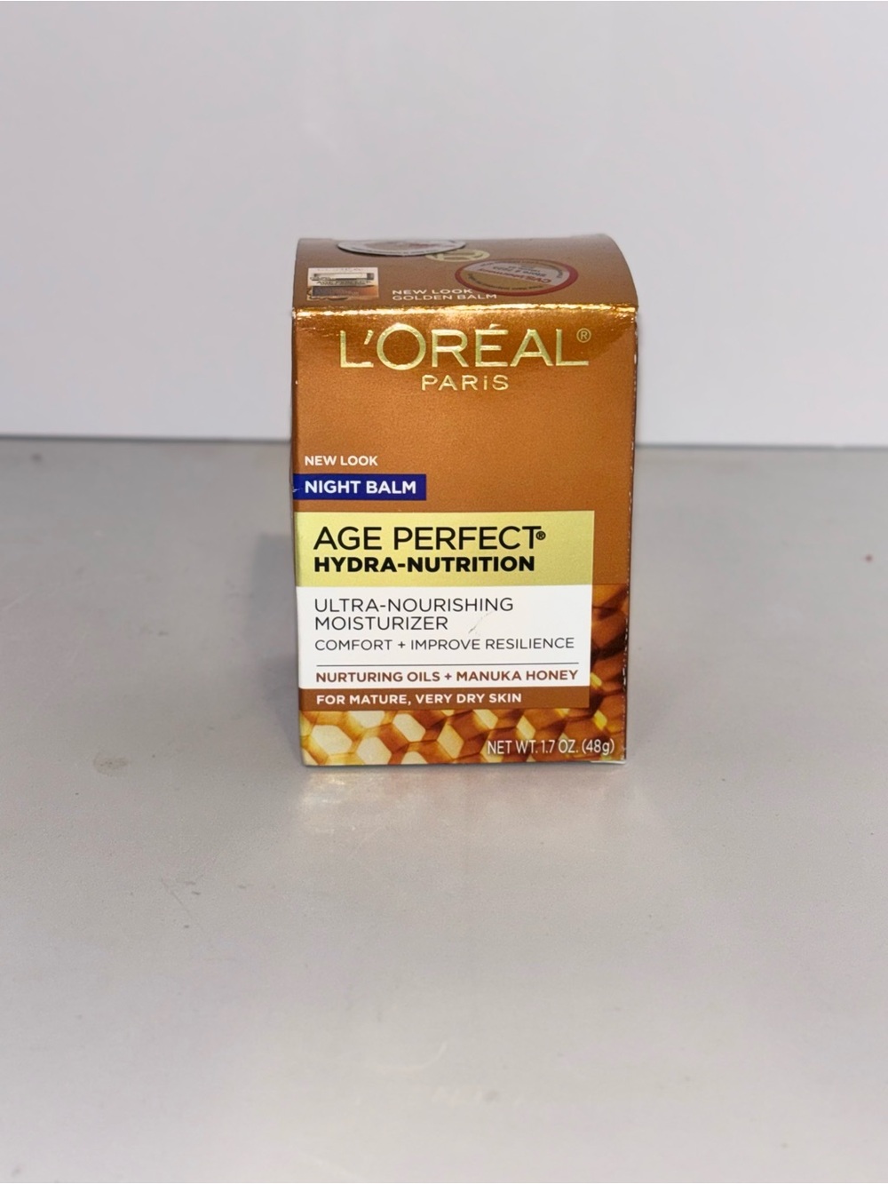 L'Oreal Age Perfect Hydra-Nutrition Night Balm - Gold Packaging
